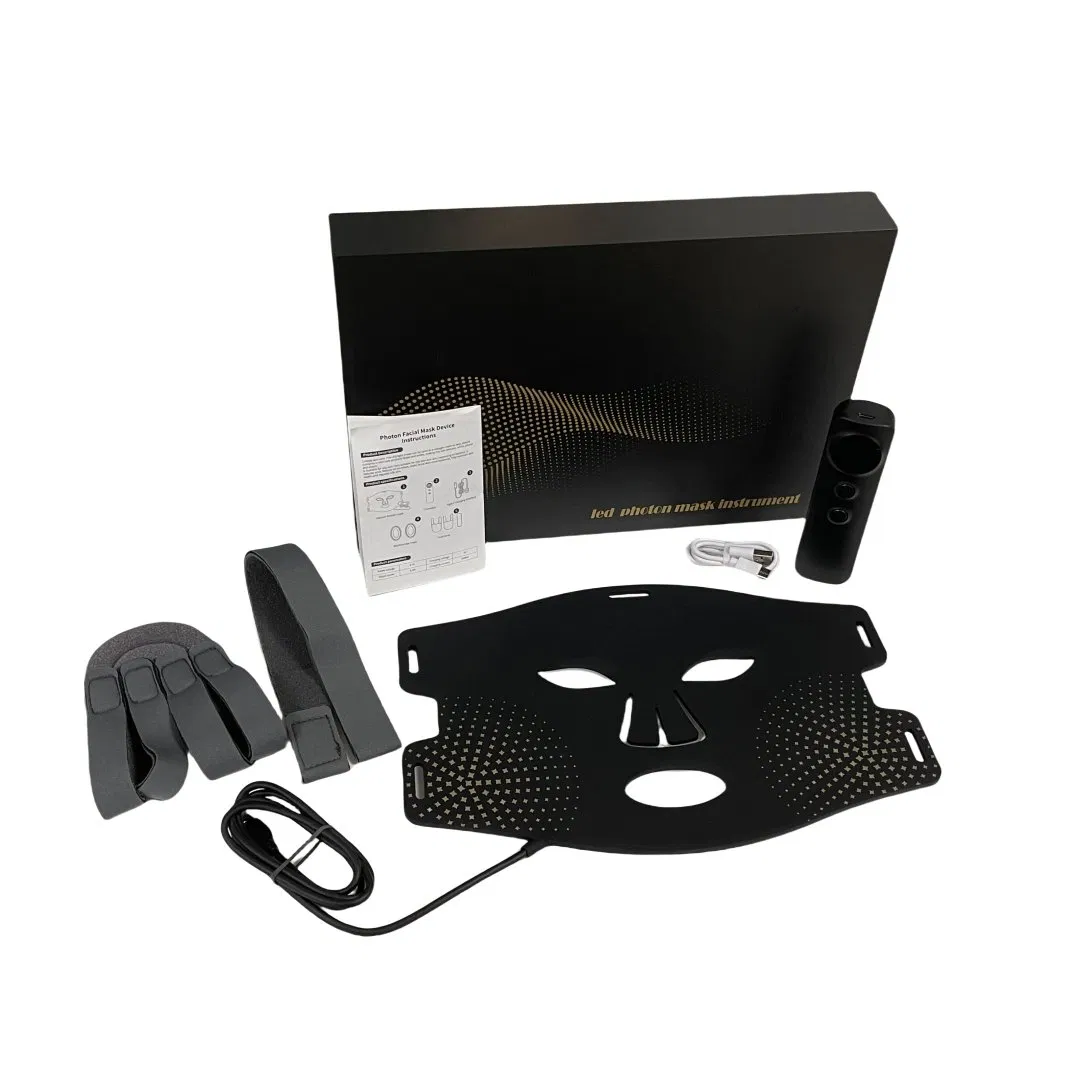 Silicone LED Four Color Photon Rejuvenation Facial Mask