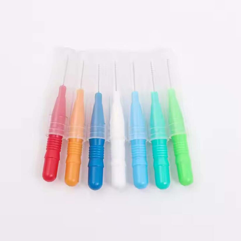 Interdental Cleaning System with Multiple Brush Types for Comprehensive Oral Hygiene