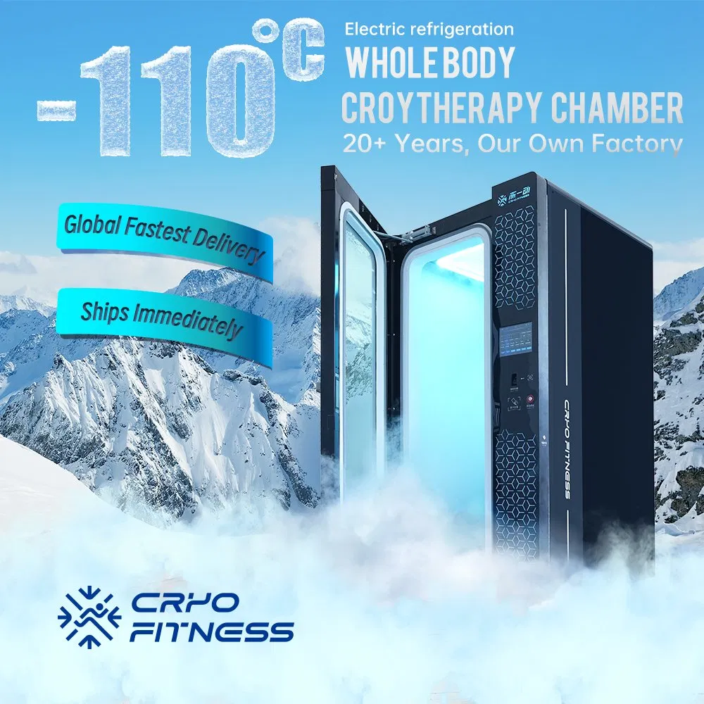 Cryofitness Attractive Bath Cryotherapy -110 Degrees Cryotherapy Chamber