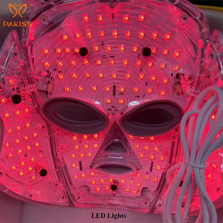 Pakiss Professional 7-Color LED Phototherapy Mask for Clinical-Level Skincare