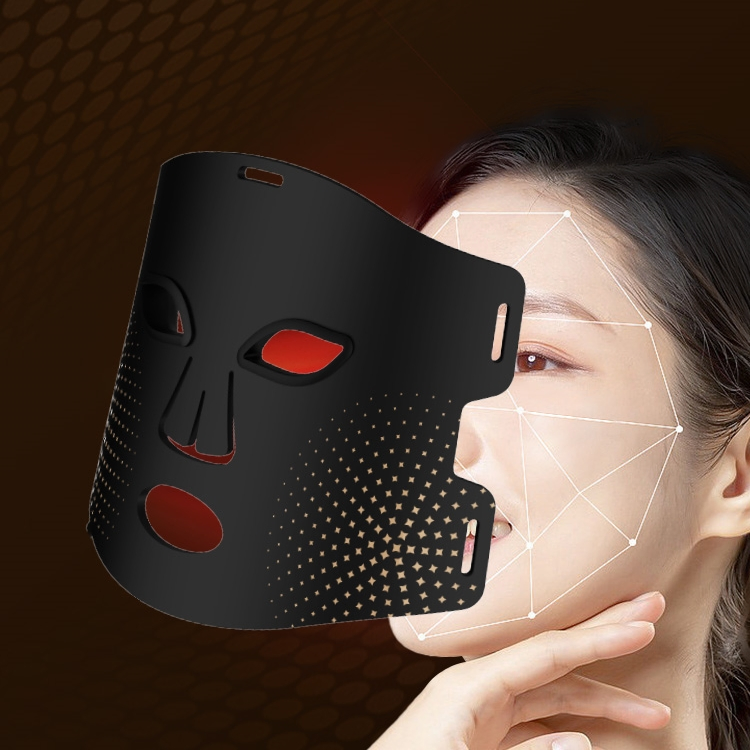 Silicone LED Four Color Photon Rejuvenation Facial Mask