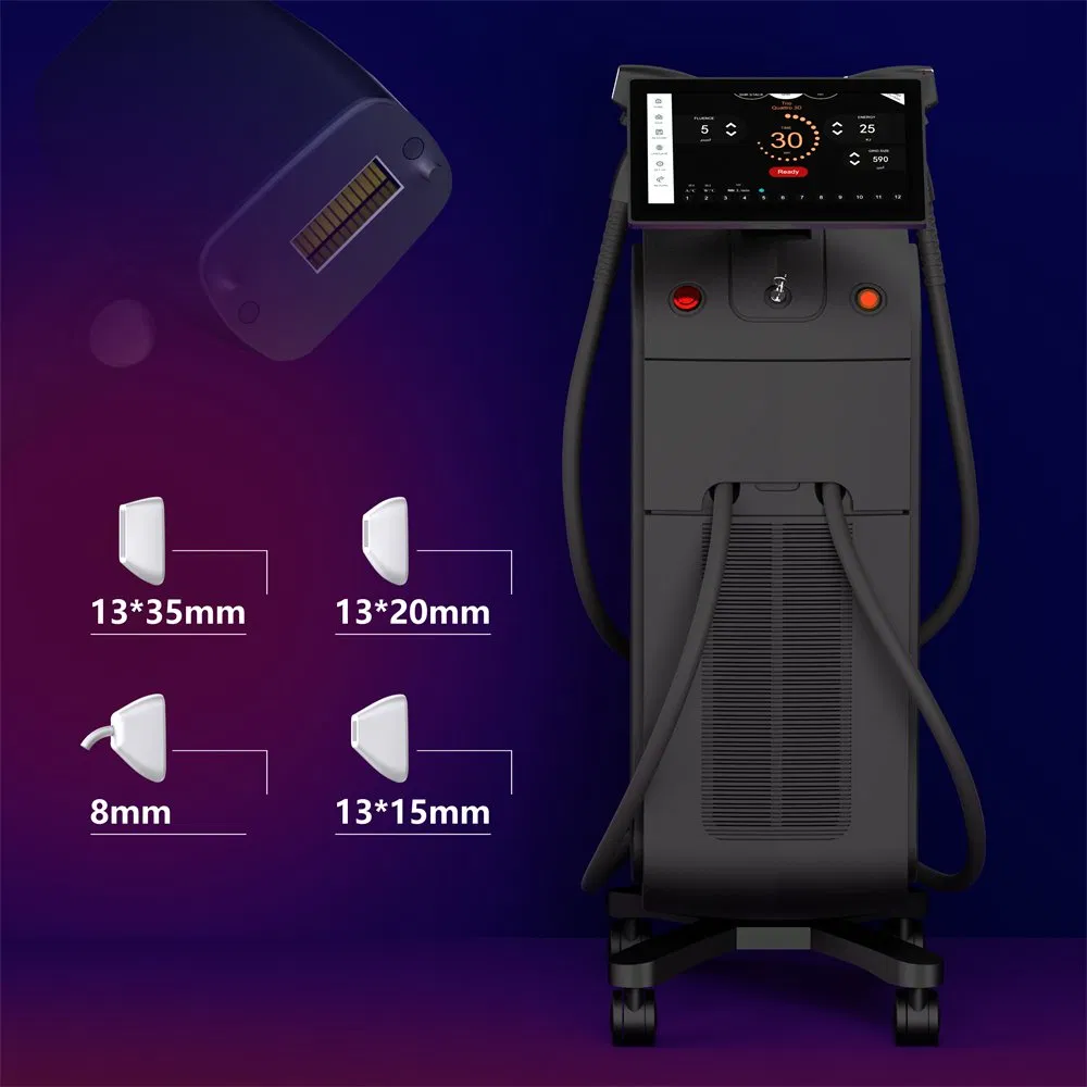 Weifang Km Elight IPL Diode Laser Ice Platinum Titanium 755 1064 808nm Diode Laser Hair Removal Medical Cosmetic Beauty Machine Price