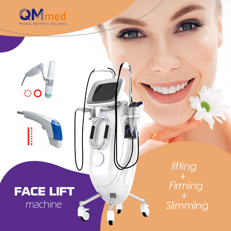 Qm Advanced Medical Aesthetic Equipment Three in One Anti-Anging Skin Care Device