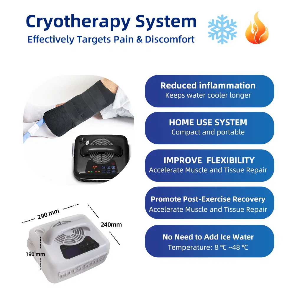 Physiotherapy Rehabilitation Body Heat Pad Device Ice Cold Cryotherapy Hot Therapy System