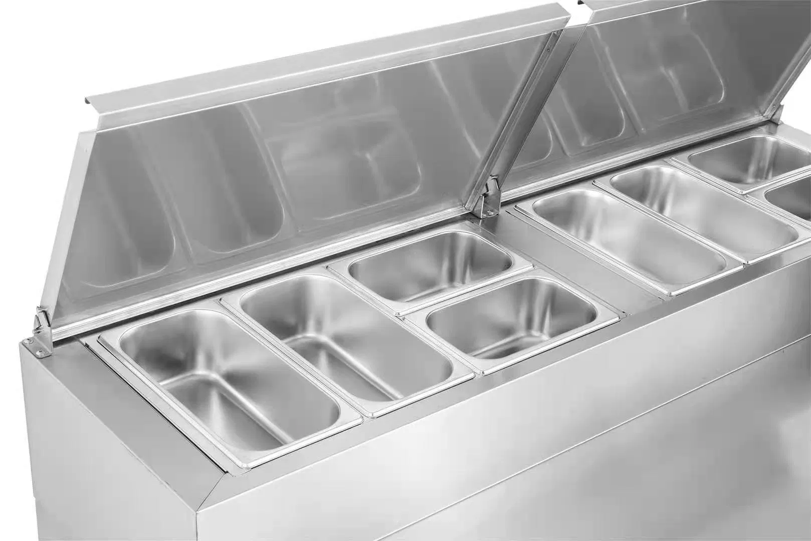 1200mm Length Counter Top Portable Mini Pizza Salad Cooler Chiller Refrigerator