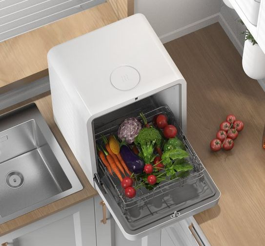 Smart Countertop Portable Dishwasher with WiFi Control &amp; UV Sterilization