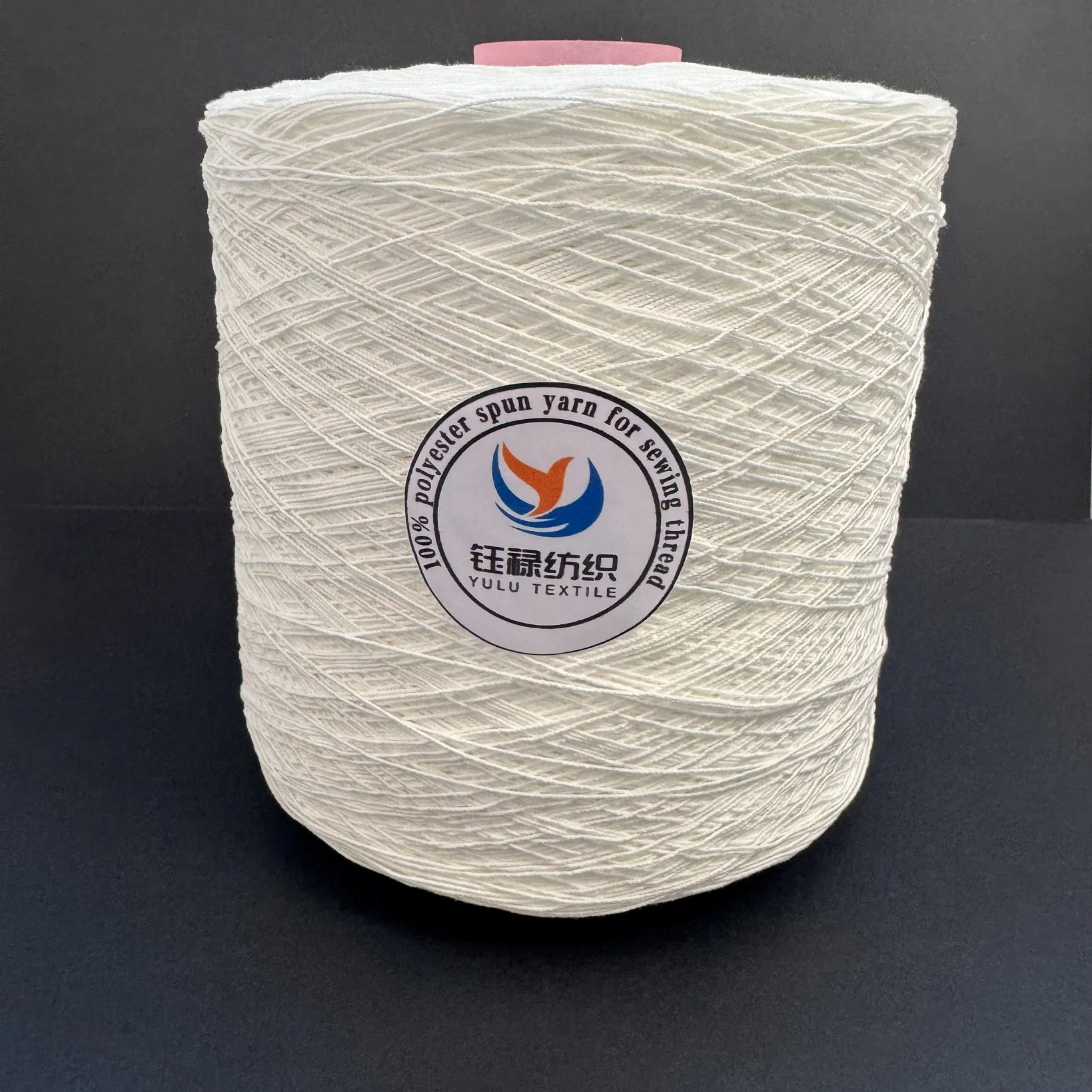 Heat Set 100% Spun Polyester Yarn for Sewing Thread Tfo RW on Dyeing Tube 22/6