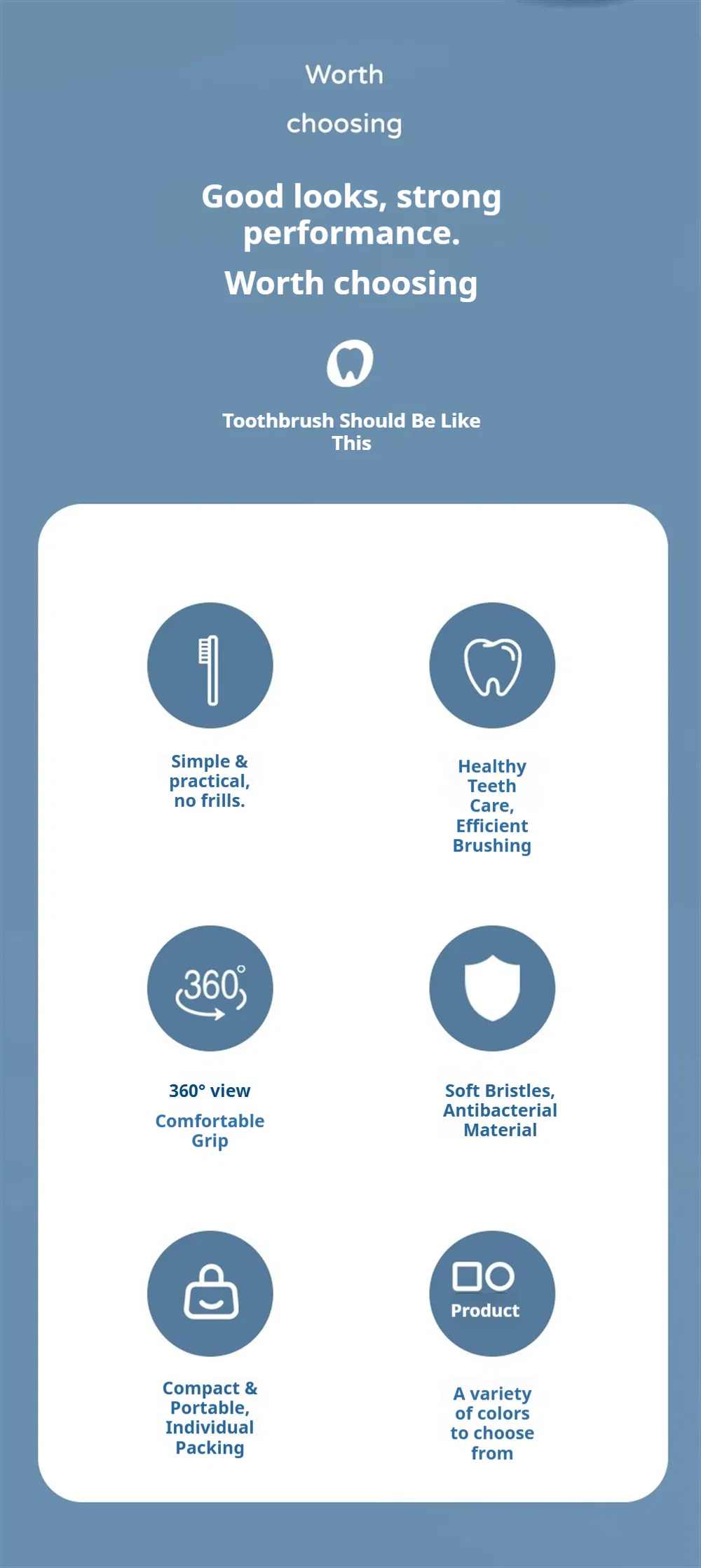 Soft Bristles Detail