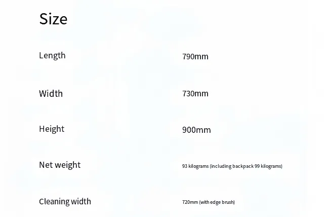 Specification Details