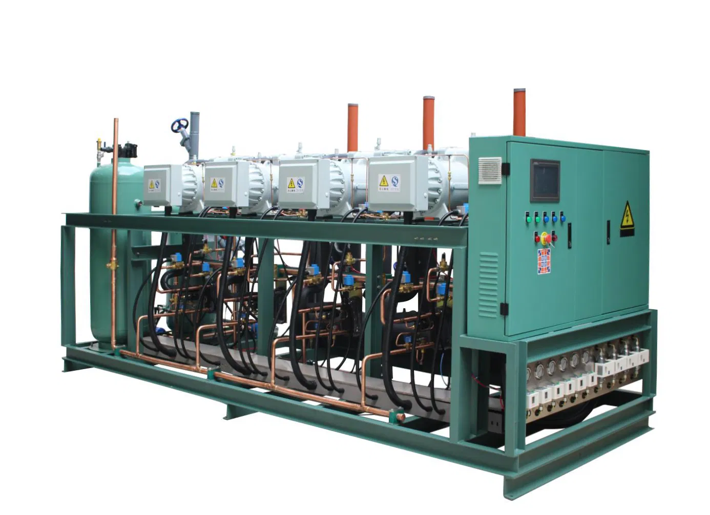 Food Processing Industrial Refrigeration-Equipment Industrial Process Cryotherapy 380V460V 50Hz 60Hz Screw Industrial-Chiller Machine Unit