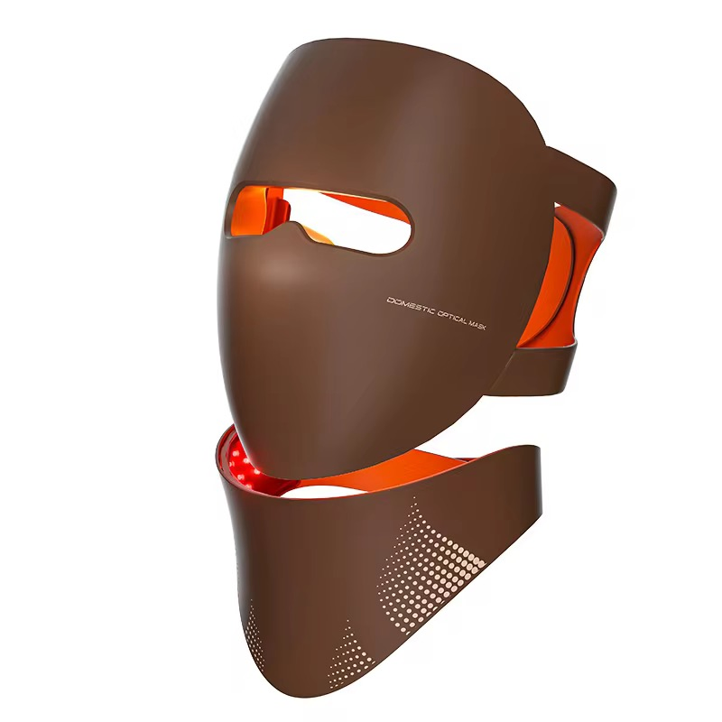 New Home Use 4-Color Soft Silicone Skin Care Facial Mask for Skin Rejuvenation, Acne Treatment, and Anti-Aging