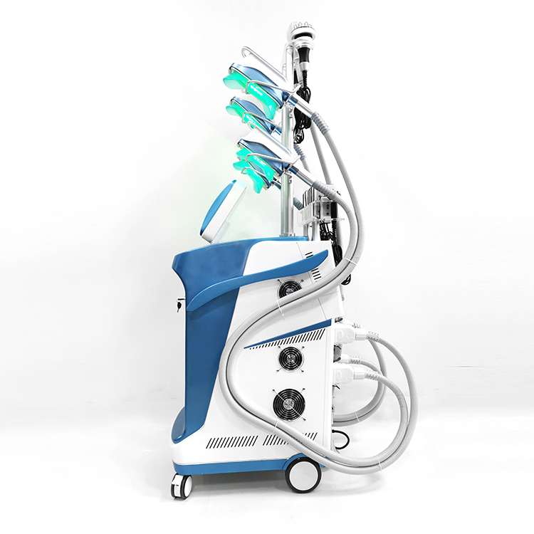 360 Fat Freeze Cryolipolysis Cool Body Sculpting Machine Cryo Therapy for Weight Loss Cellulite Reduction RF Technology for Face Double Chin