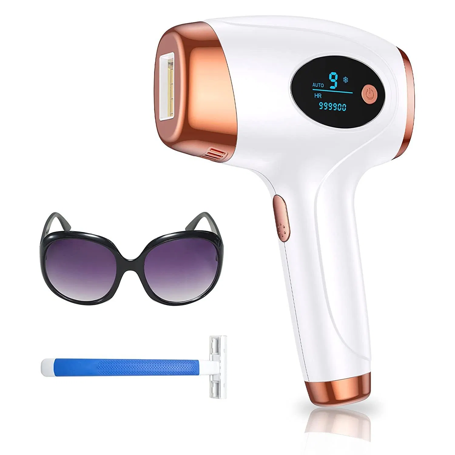 Effortless Use Pain-Free IPL Hair Removal Machine for Face and Body