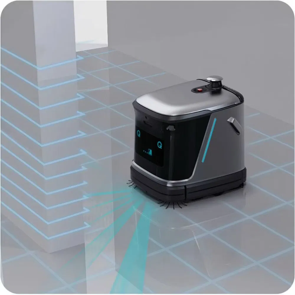 Commercial Industrial Robotic Vacuum Cleaner and Mopping for Shopping Malls Airports Workshops Warehouses