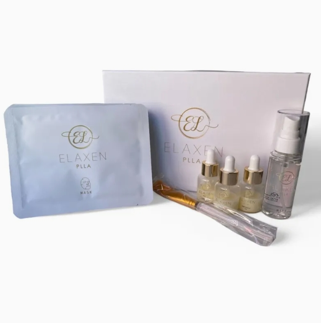 Elaxen Plla Mask + Ultrasonic Cleansing Aesthetics Booster 2ml Anti-Aging Collagen Restores Skin Vitality
