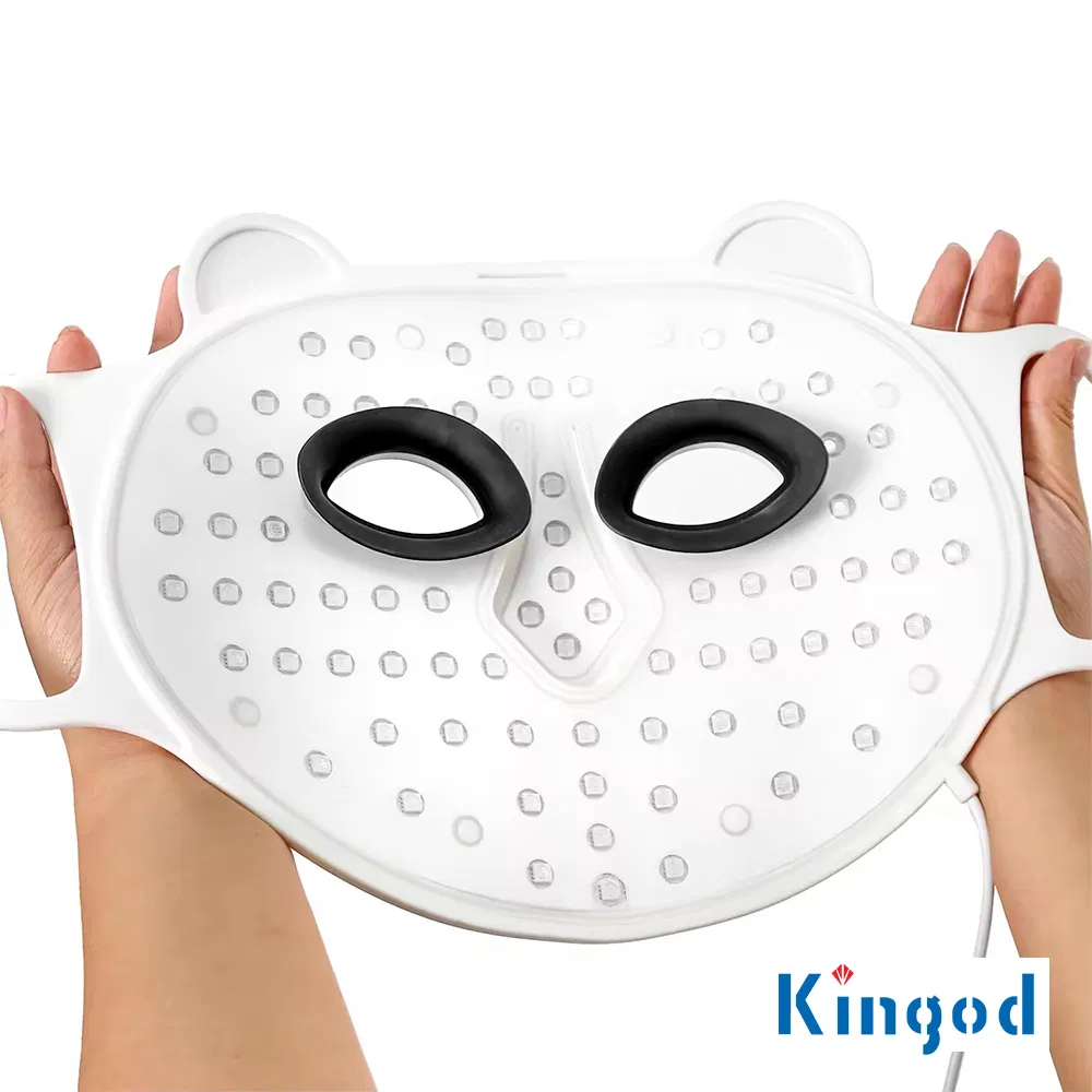 LED Facial Mask Light Therapy Skin Rejuvenation Beauty Device Panda Mask