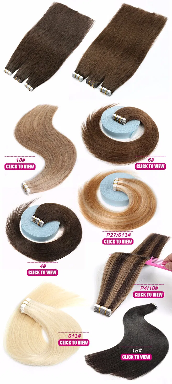 Deep Wave Human Hair Weft Detail