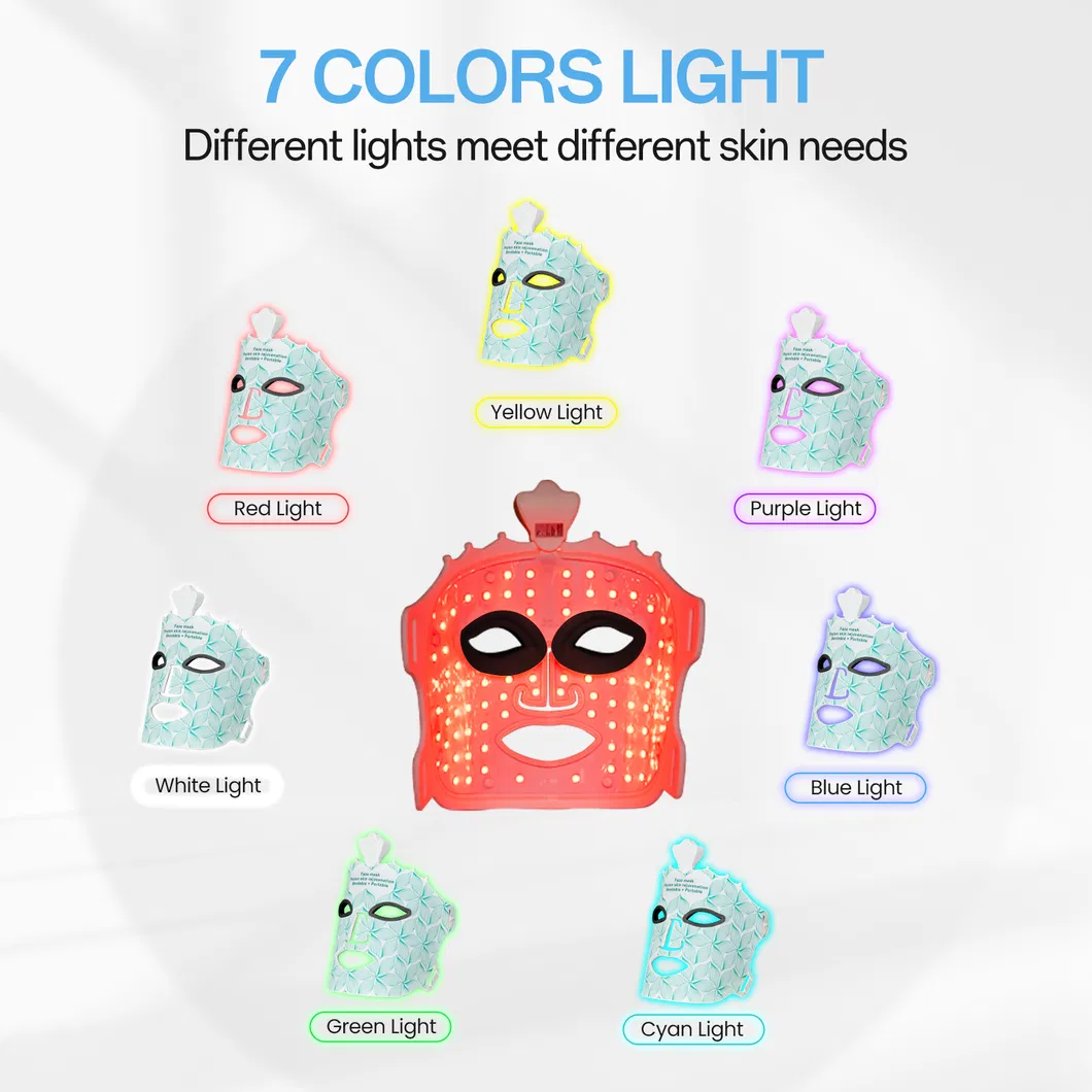 Portable LED Mask Phototherapy 2