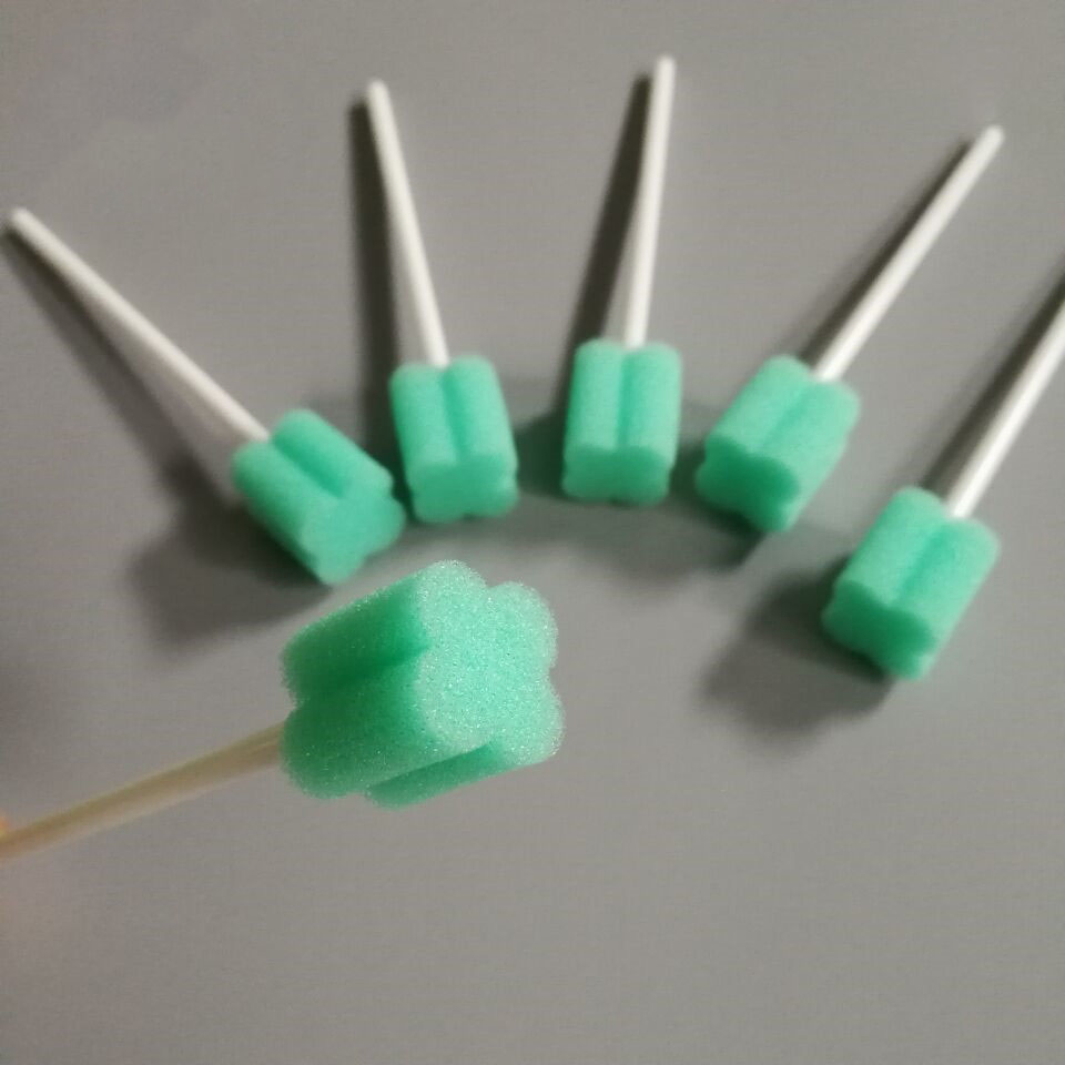 Oral Care Swab Tooth Cleaning Gadget And Plastic Stick Optional