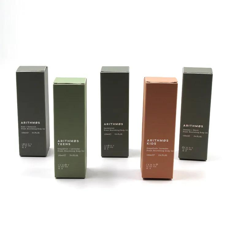 Custom Folding Paper Packaging Gift Boxes for Cosmetic Bottles Face Steaming Care Body Lotion Packing Box