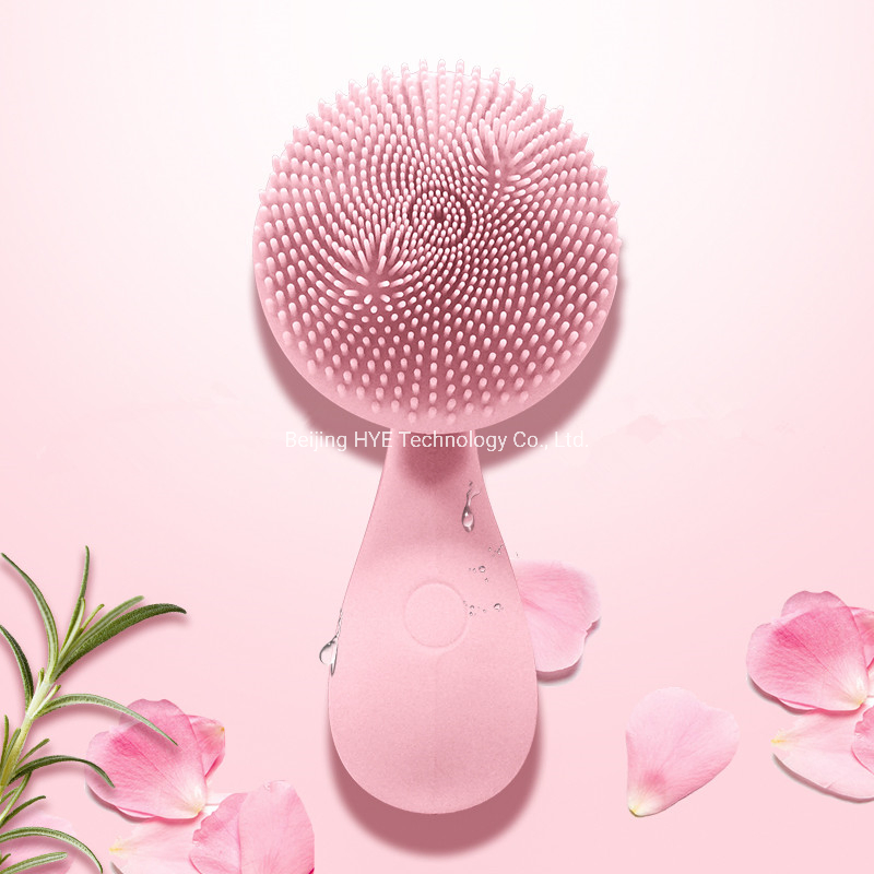 Magnetic Base Charging Skin Cleaning Facial Cleaner Brush Ultrasonic Face Brush with OEM Service