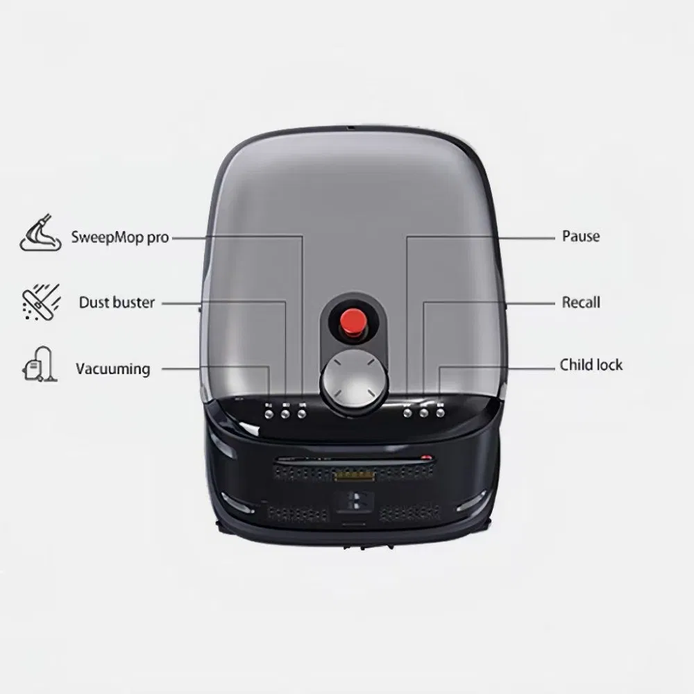 Commercial Industrial Robotic Vacuum Cleaner and Mopping for Shopping Malls Airports Workshops Warehouses