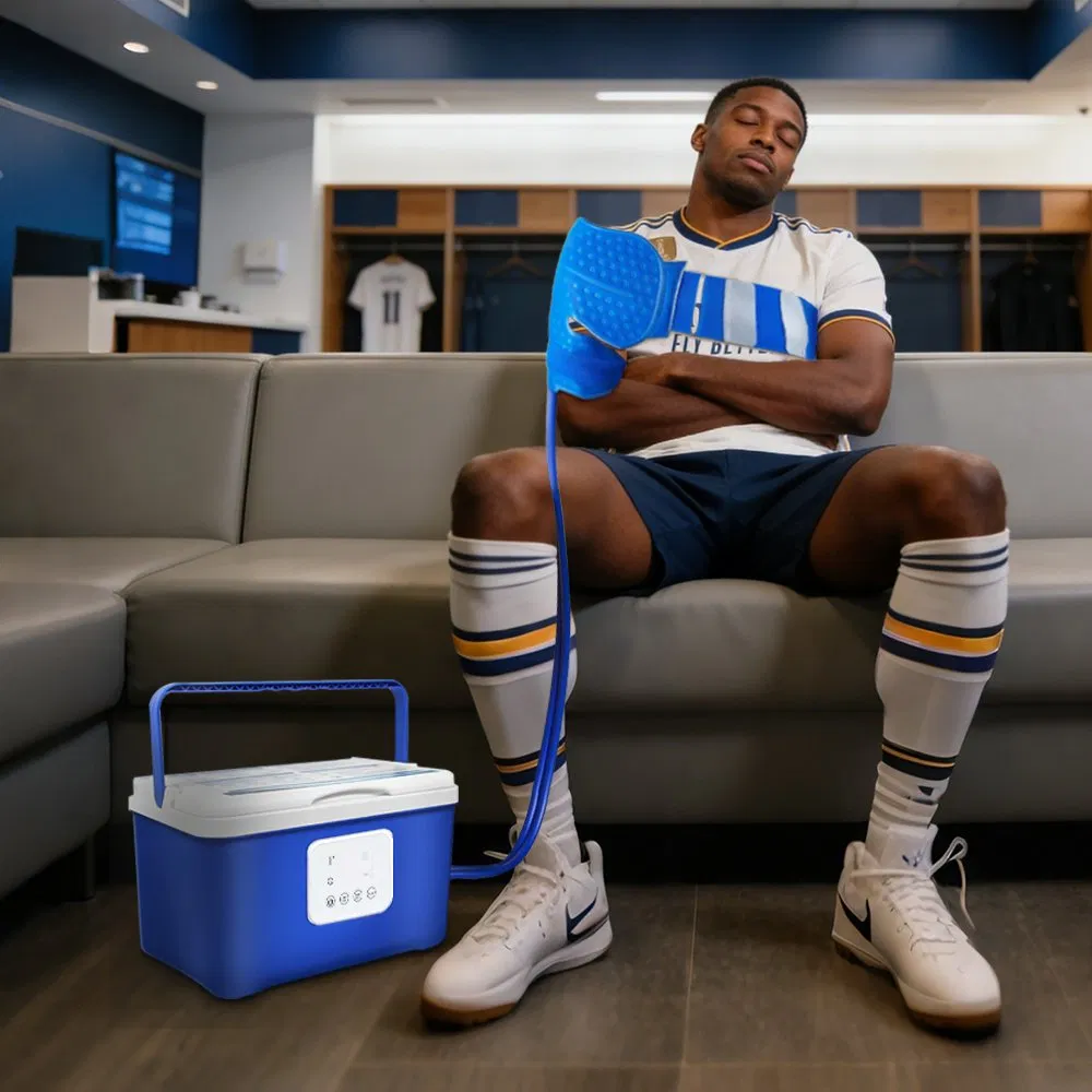 Digital Frozen Physical Cold Ice Compression Cryotherapy Machine Recovery System for Leg and Knee Pain Relief