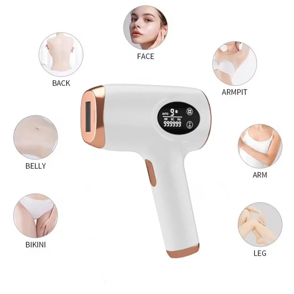 2025 Newest at-Home Permanent IPL Hair Removal Device with 9 Energy Levels