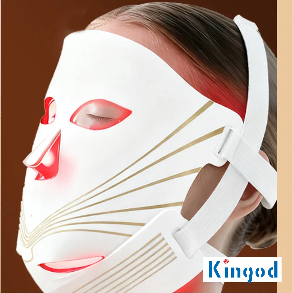 Red Light Therapy Facial Mask LED Light Skin Care Beauty Mask Device for Home Use
