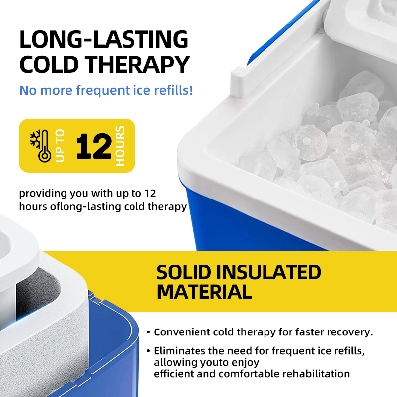 Digital Frozen Physical Cold Ice Compression Cryotherapy Machine Recovery System for Leg and Knee Pain Relief