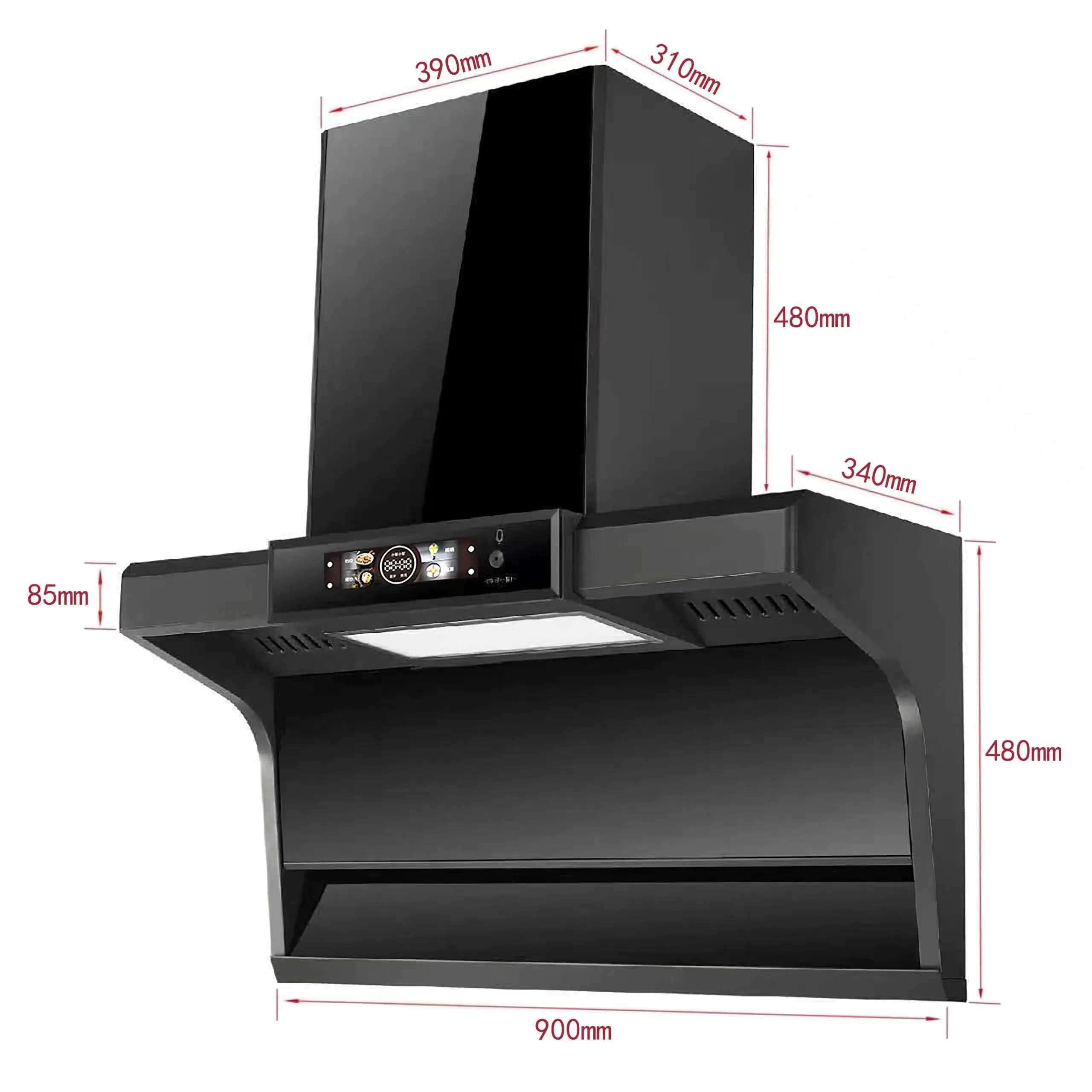 Smart White Built-in Microwave Oven with Multi-Function Features