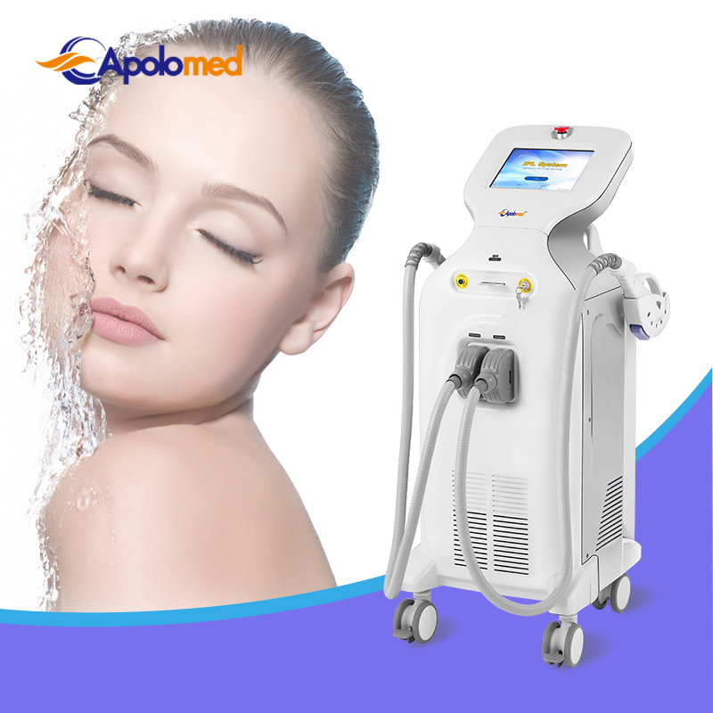HS-650 IPL Super Hair Removal Machine with Three Handpieces