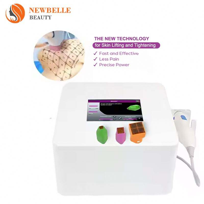 Fractional RF Radio Frequency Hot Facial 45 Degrees Washer Lifting Degree RF Thermal Wrinkles Removal Thermalifting Device Pink