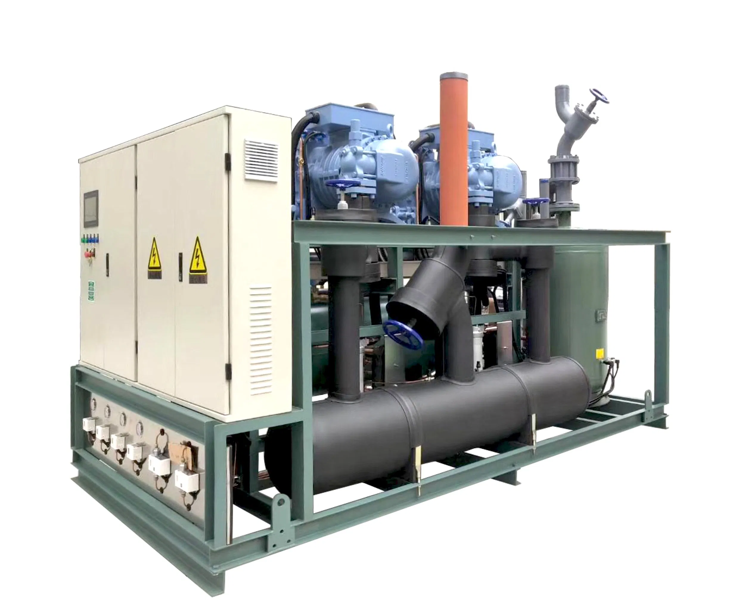 Food Processing Industrial Refrigeration-Equipment Industrial Process Cryotherapy 380V460V 50Hz 60Hz Screw Industrial-Chiller Machine Unit