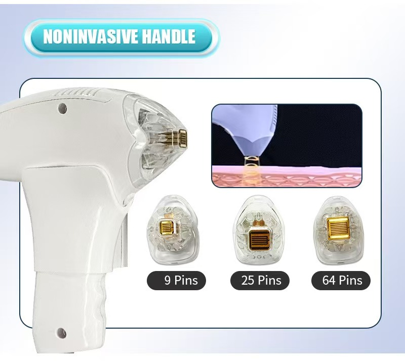 Fractional RF Skin Rejuvenation Tightening Wrinkle Scar Acne Removal Radio Frequency Skin Facial Lifting Device Microneedling Machine CE