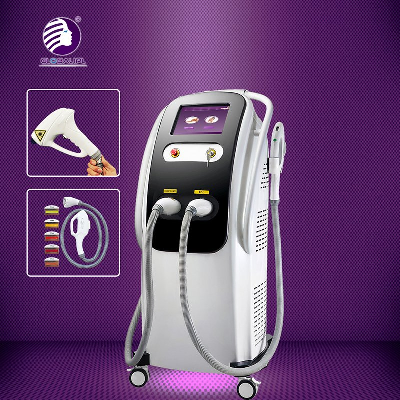 Most Popular 2 in 1 IPL Diode Laser Beauty Equipment