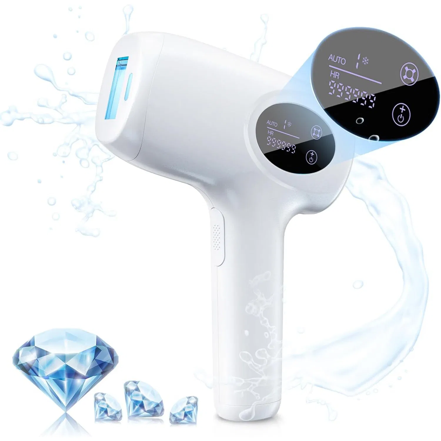 2025 Newest at-Home Permanent IPL Hair Removal Device with 9 Energy Levels