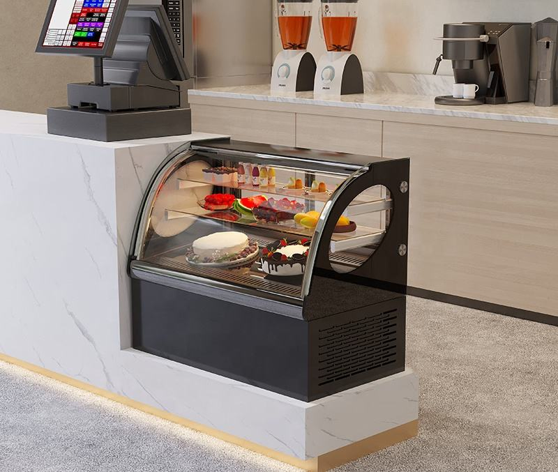 Countertop Cake Display Showcase Refrigerator