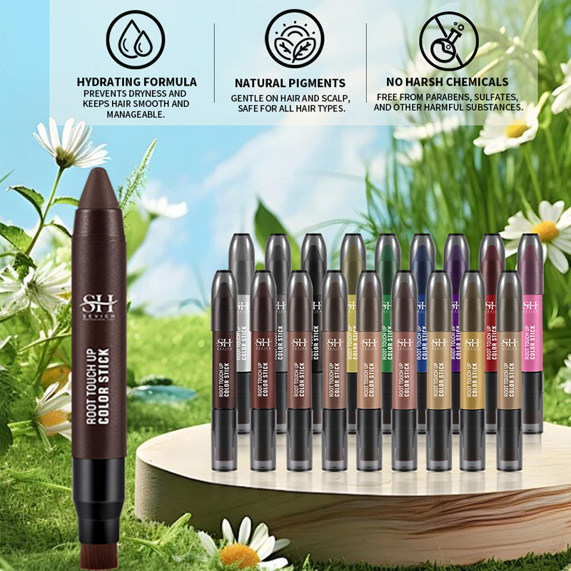 Hair Dye Brush Pen Root Touch up Hair Multi-Colors