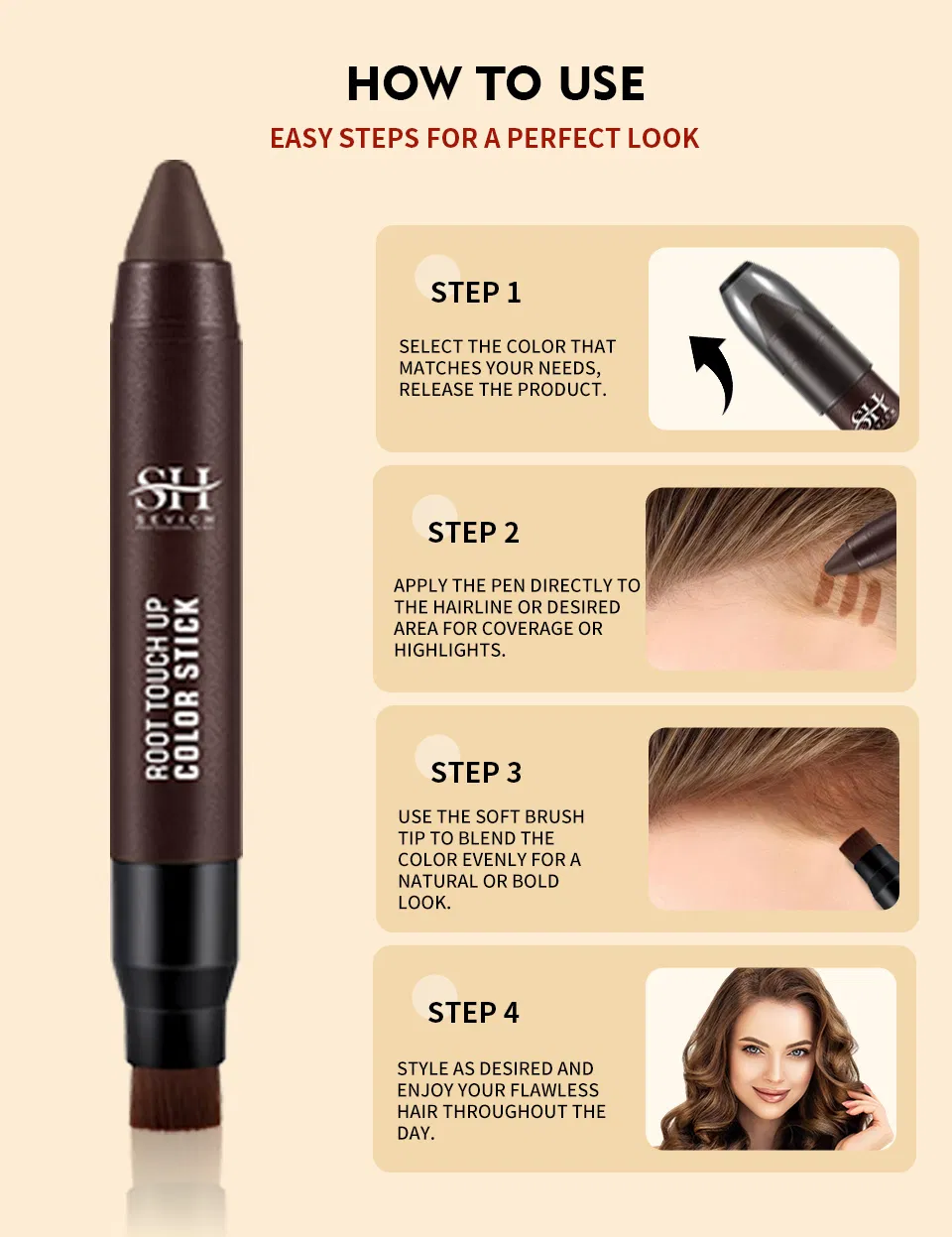 Hair Dye Brush Root Touch Up 3