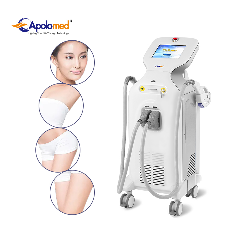 HS-650 IPL Super Hair Removal Machine with Three Handpieces