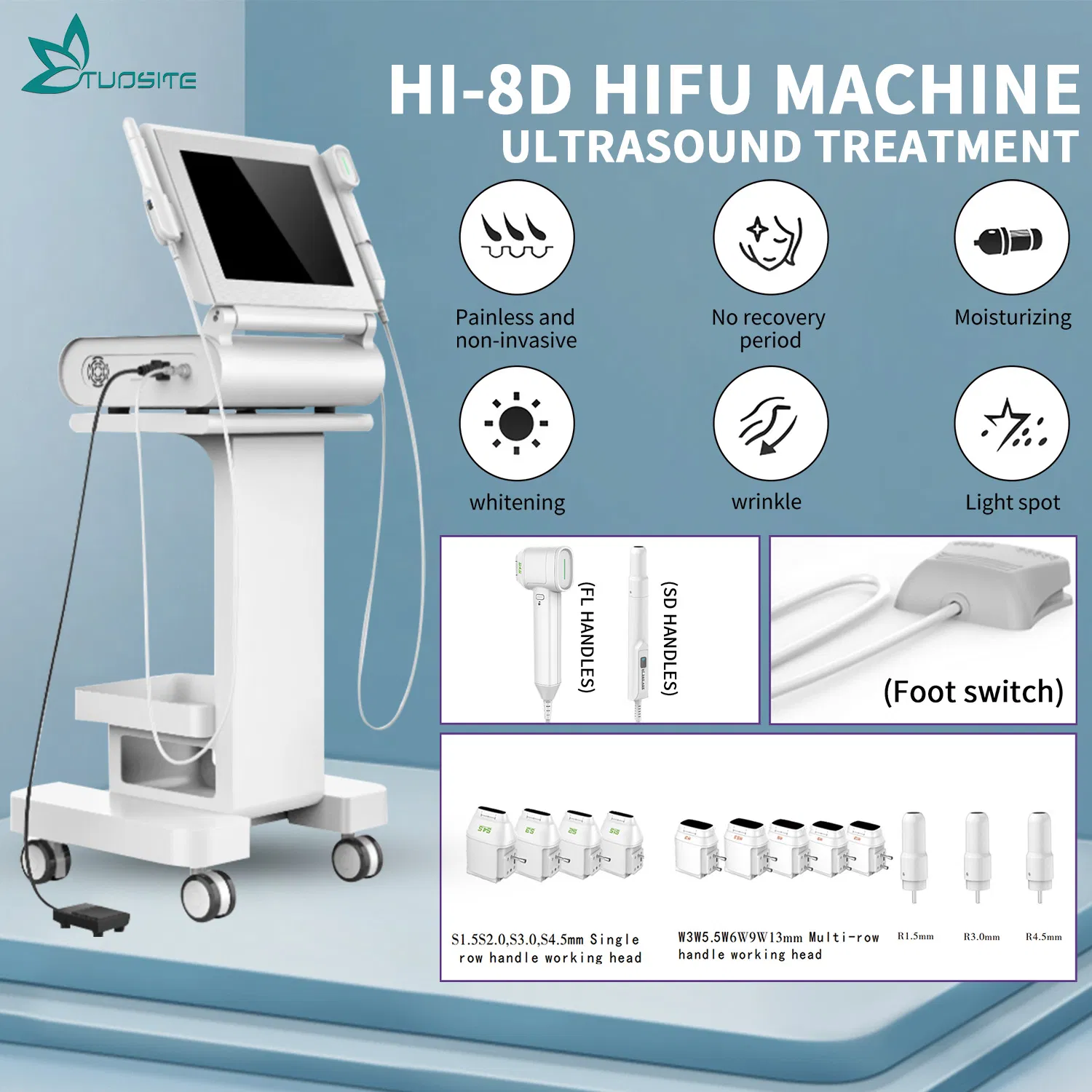 Advanced Hifu-8d Ultrasonic Skin Tightening Treatment for Radiant Skin