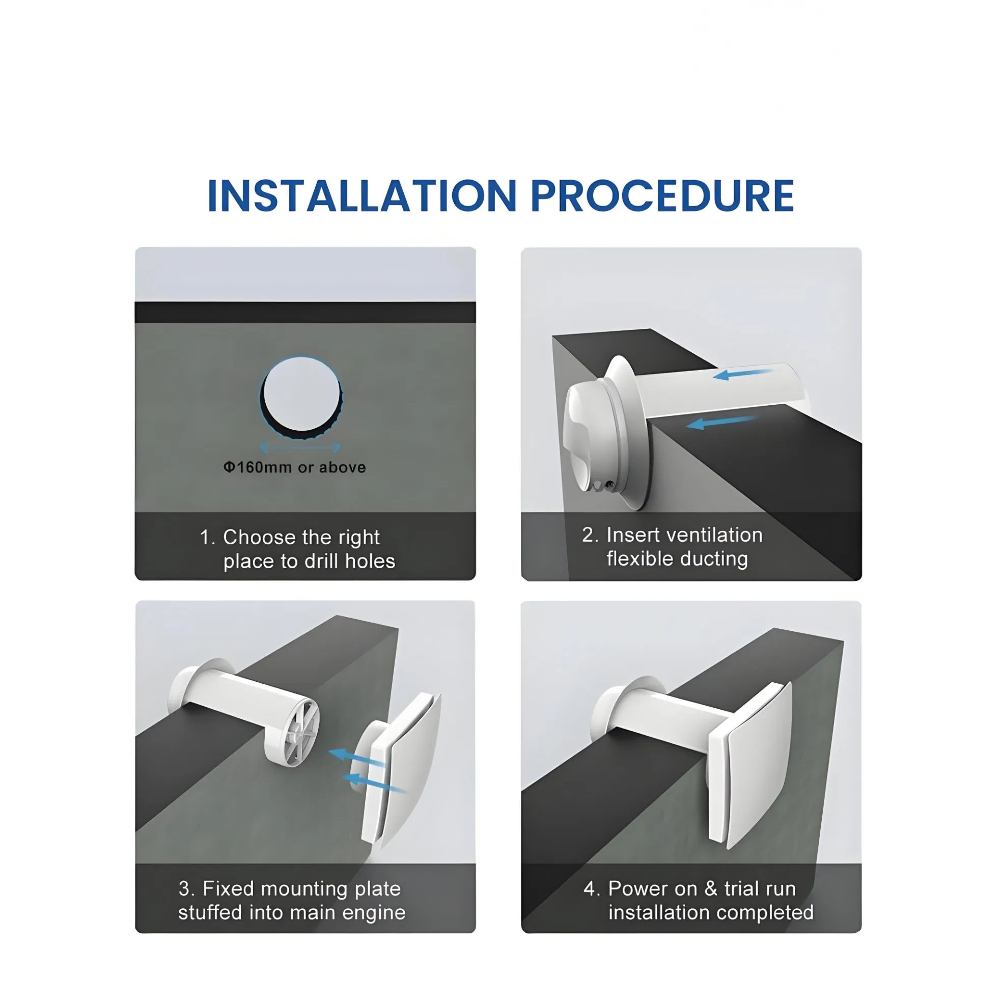 Eco Fresh Energy Recovery Ventilator for Optimal Indoor Air Quality