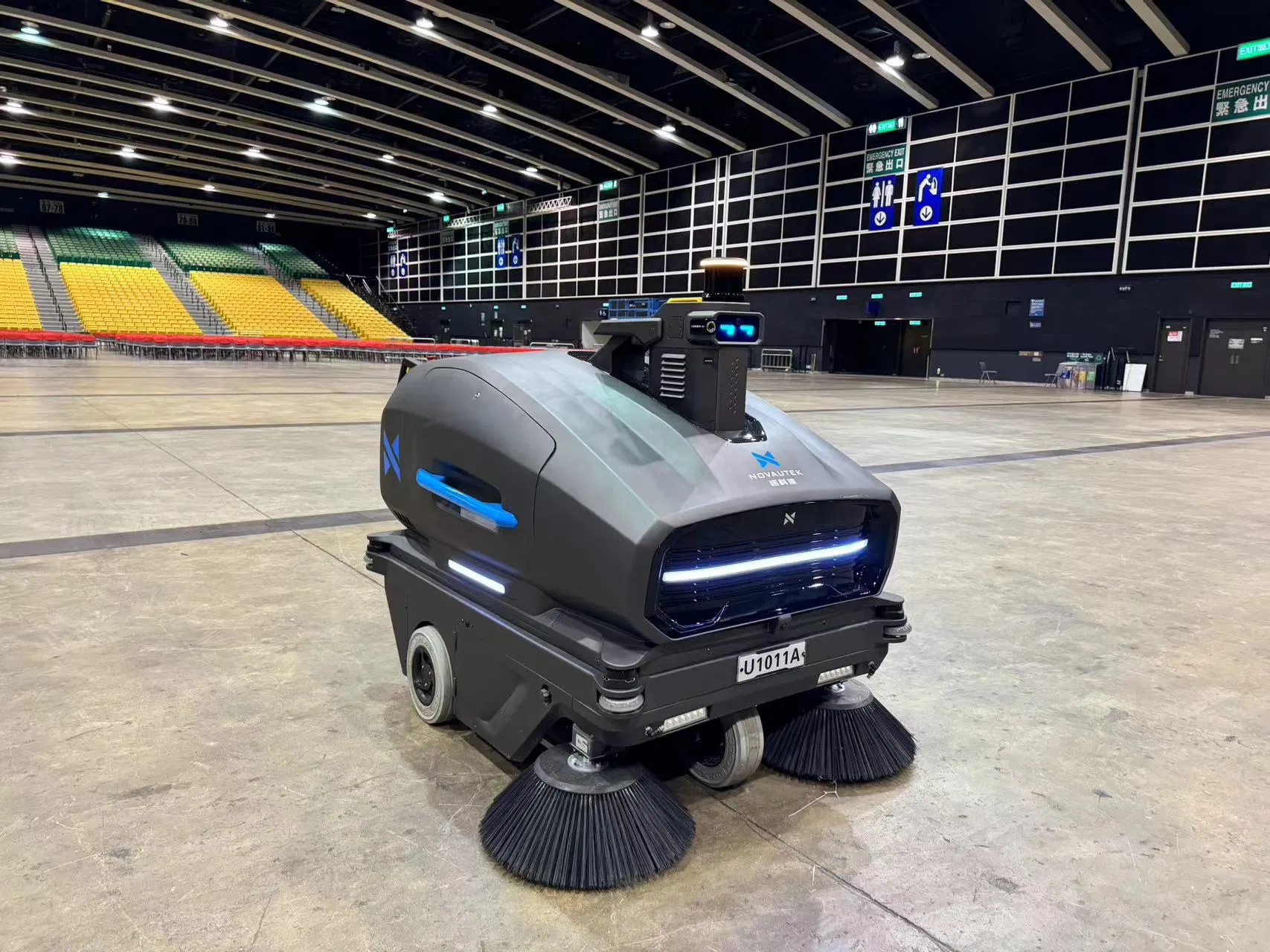 Custom Intelligent Patrol Cleaning Robot Sweeping Floor Robot for Office Building Shopping Mall