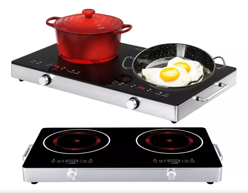 Infrared Double Burner Cooker