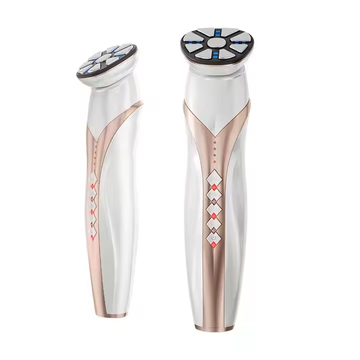 EMS Facial Lifting Device Skin Tightening LED Microcurrent Radio Frequency Machine RF Beauty LED Device for Face