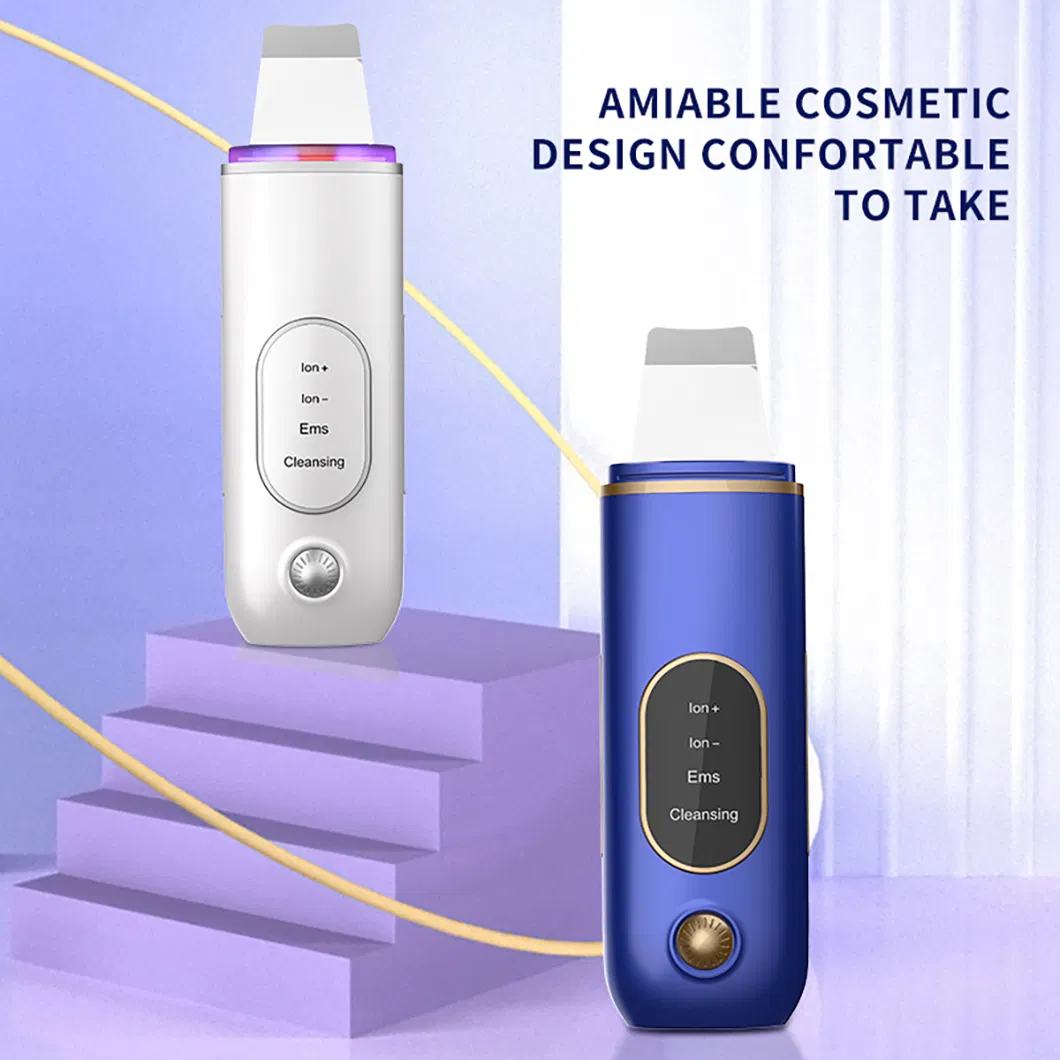 Vibrating Clean Massage Ultrasonic Skin Scrubber Facial Cleansing Device for Skin Rejuvenation