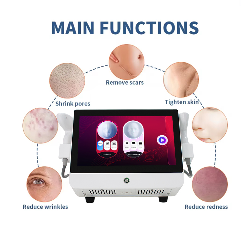 Microneedling Radio Frequency Fractional RF Microneedle Device Facial Wrinkle Removal Face Lifting Skin Rejuvenation