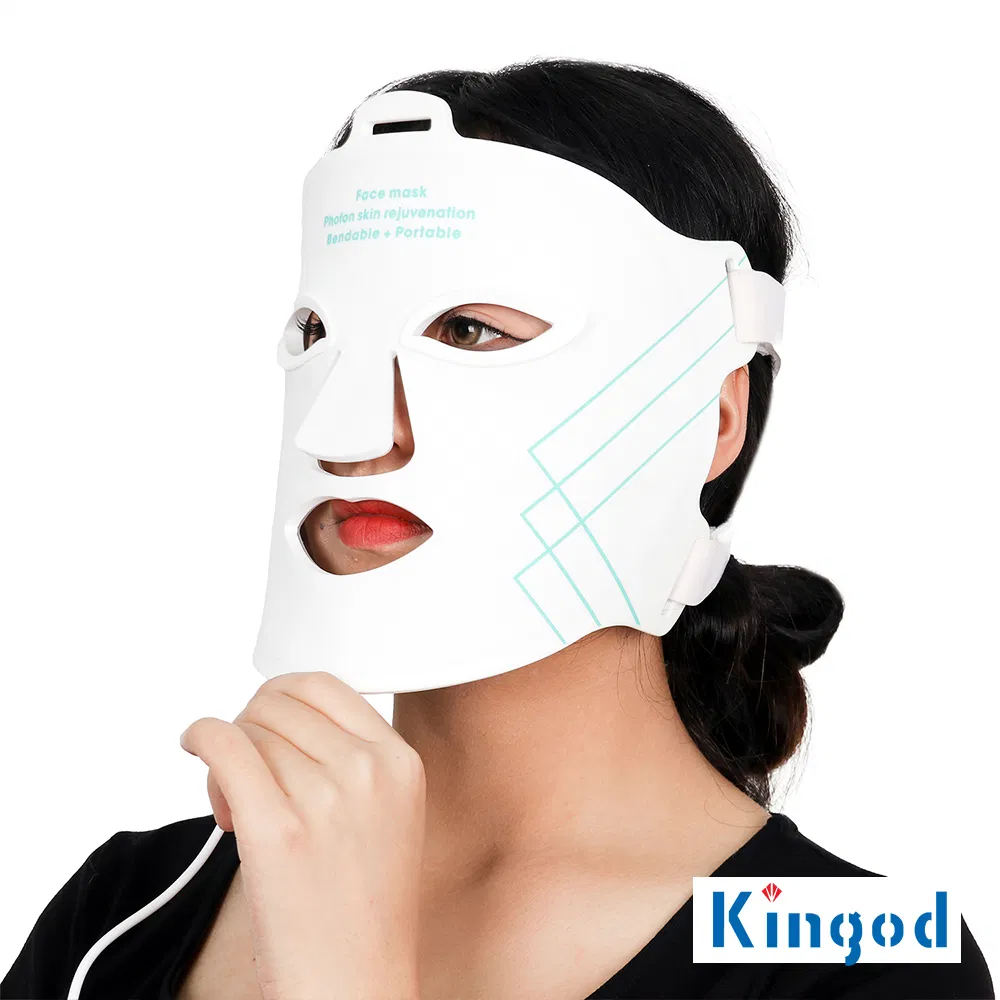 Red Light Therapy Facial Mask LED Light Skin Care Beauty Mask Device for Home Use