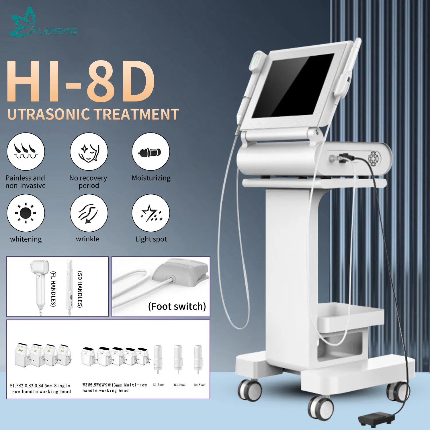 Advanced Hifu-8d Ultrasonic Skin Tightening Treatment for Radiant Skin